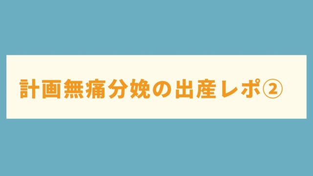 【無痛分娩の出産レポ②】産後の痛み・かかった費用について